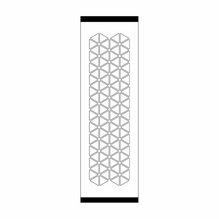 Hyte Y70 | Middle Panel Hexangle | ColdZero