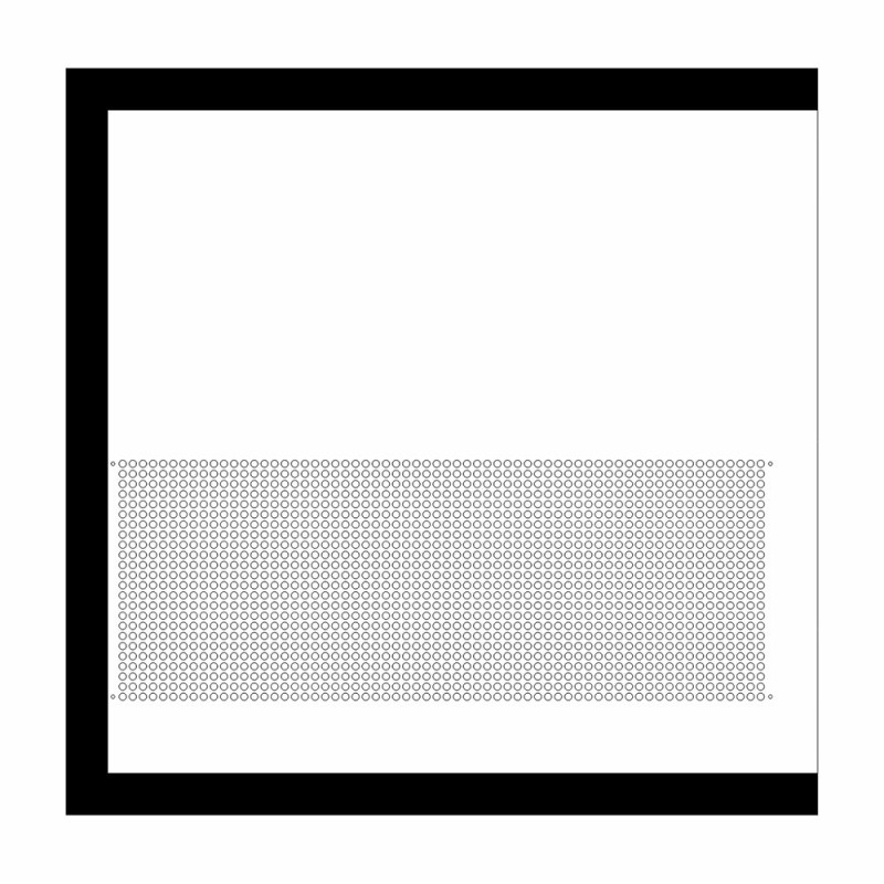 NZXT H9 | Side Panel (Dots) | ColdZero