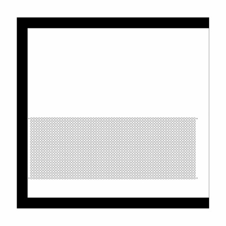 NZXT H9 | Side Panel (Dots) | ColdZero