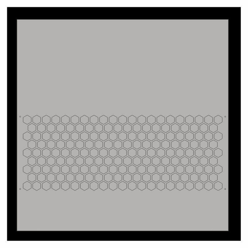 NZXT H710i | Side Panel Hexx (Smoked) | ColdZero