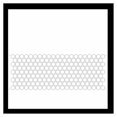 NZXT H710i | Side Panel Hexx (Clear) | ColdZero