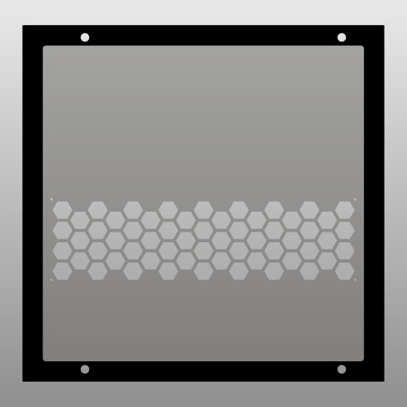 NZXT H200i | Side Panel Hexx | ColdZero