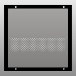 Side Panel Grill | NZXT H400i (Dots) | ColdZero