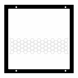 Side Panel | NZXT H400i (Hexx) Clear | ColdZero