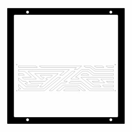 Side Panel | NZXT H400i (Mayan) Clear | ColdZero