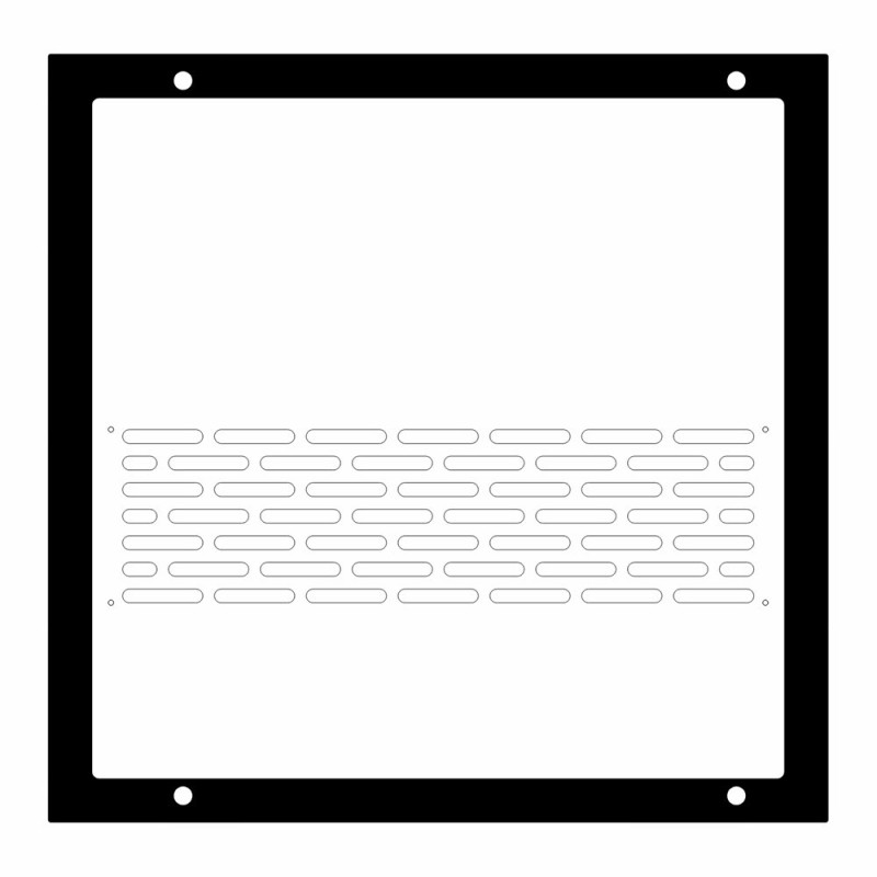 Side Panel | NZXT H400i (Lines) Clear | ColdZero