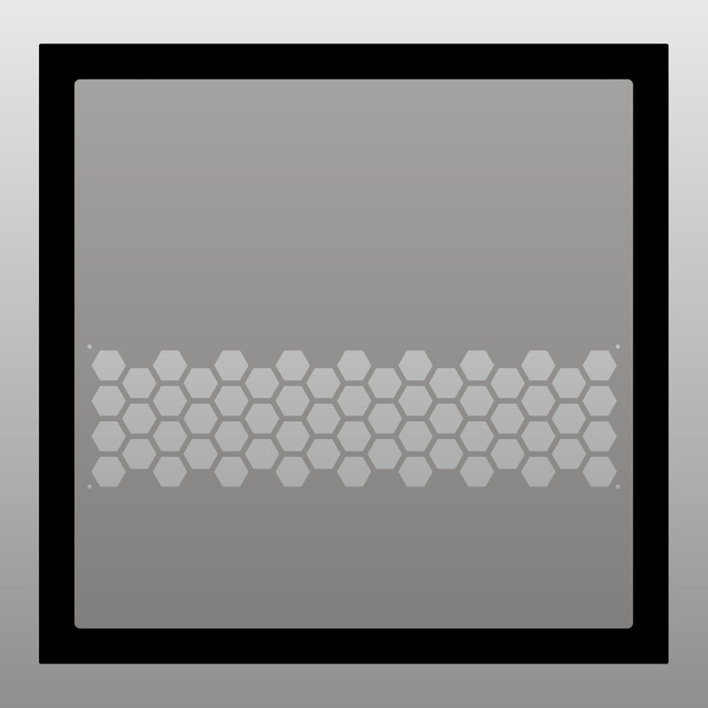 NZXT H210i | Side Panel Hexx | ColdZero