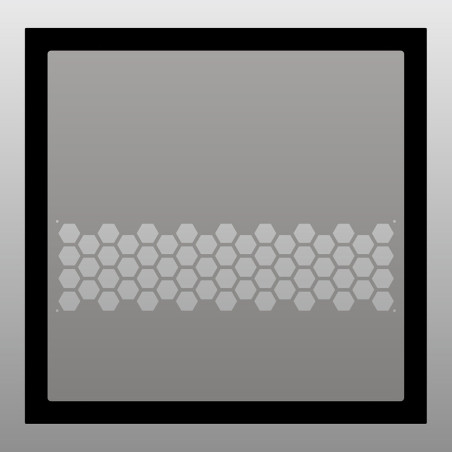 NZXT H210i | Side Panel Hexx | ColdZero