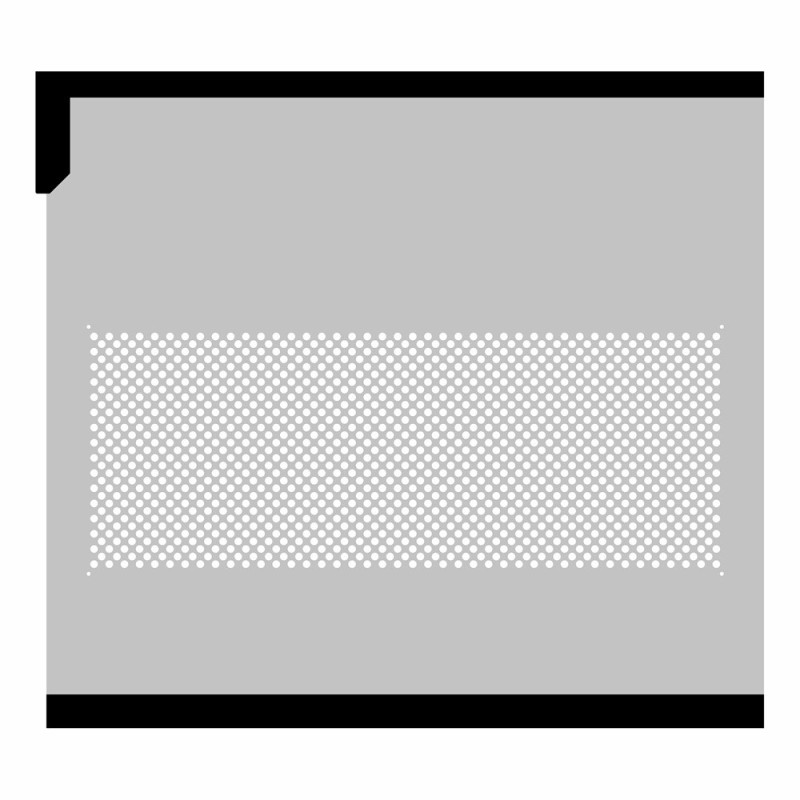 Hyte Y40 | Side Panel Dots | ColdZero