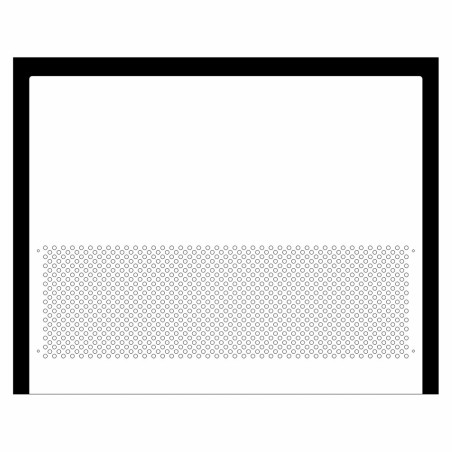 NZXT H500 Vented Side Panel (Dots) | ColdZero