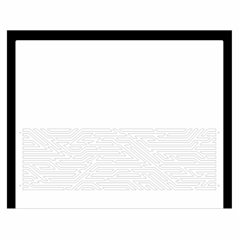 NZXT H510i Elite Vented Side Panel (Dots) | ColdZero