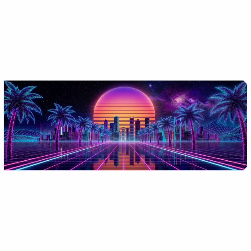Custom GPU Backplate | Retrowave v2 | Coldzero