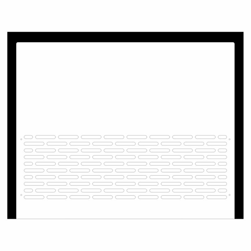 NZXT H3 Flow (Lines) Side Panel | ColdZero