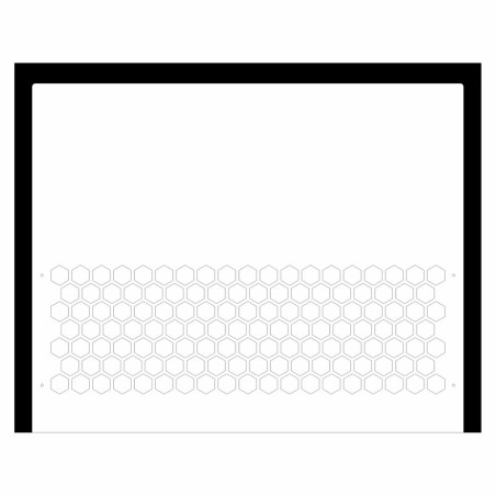 NZXT H5 Flow Vented Side Panel (Hexx) | ColdZero