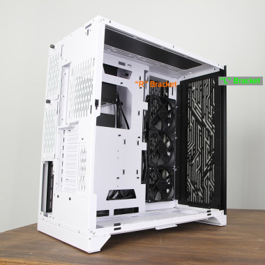 Lian-Li Pc-O11 Dynamic XL | Front Grill (Lines) ROG | ColdZero