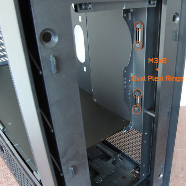 900D | Hdd Cage Back Cover | ColdZero