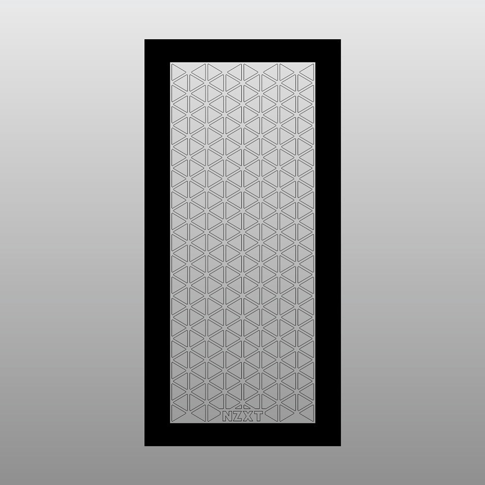 NZXT H7 | Front Grill (Hexangle) Clear | ColdZero