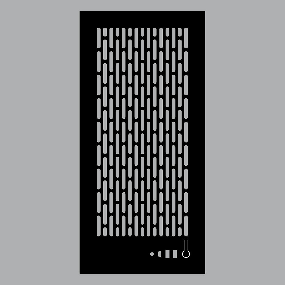 NZXT H7 | Top Grill (Lines) | ColdZero