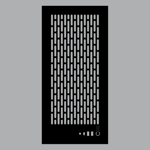 NZXT H7 | Top Grill (Lines) | ColdZero