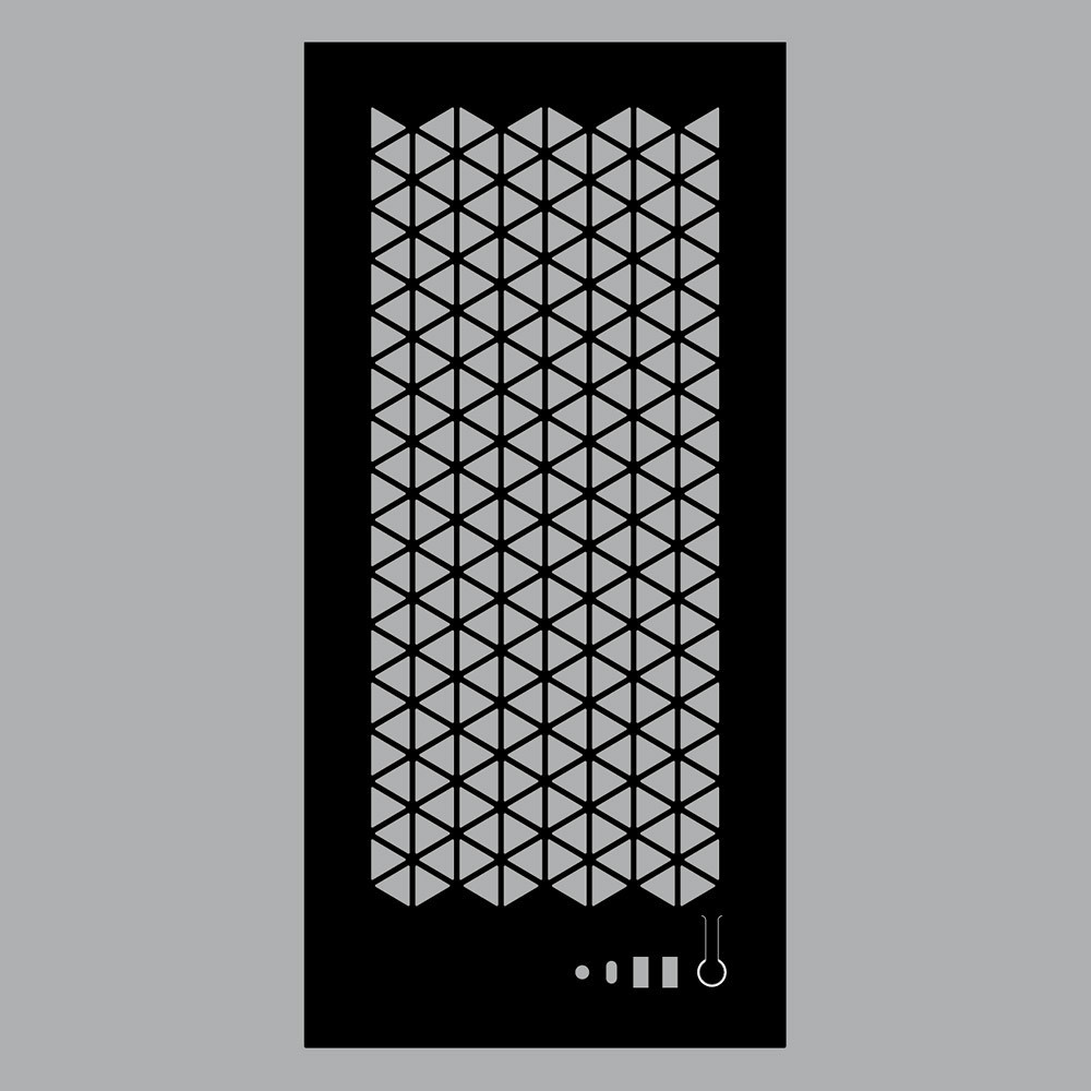 NZXT H7 Elite | Top Grill (Hexangle) | ColdZero