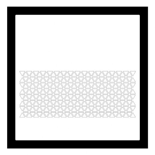 NZXT H7 Flow | Side Panel (Hexangle) | ColdZero