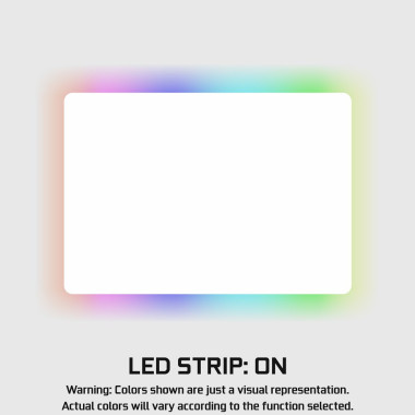 RGB SSD Cover | Blank (White) | ColdZero
