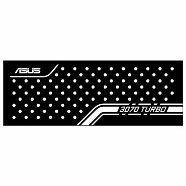 Asus 3070 Turbo | Gpu Backplate (Layout 1) | ColdZero