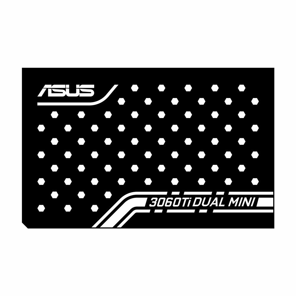 Asus 3060Ti Dual Mini | Backplate (L1) | ColdZero