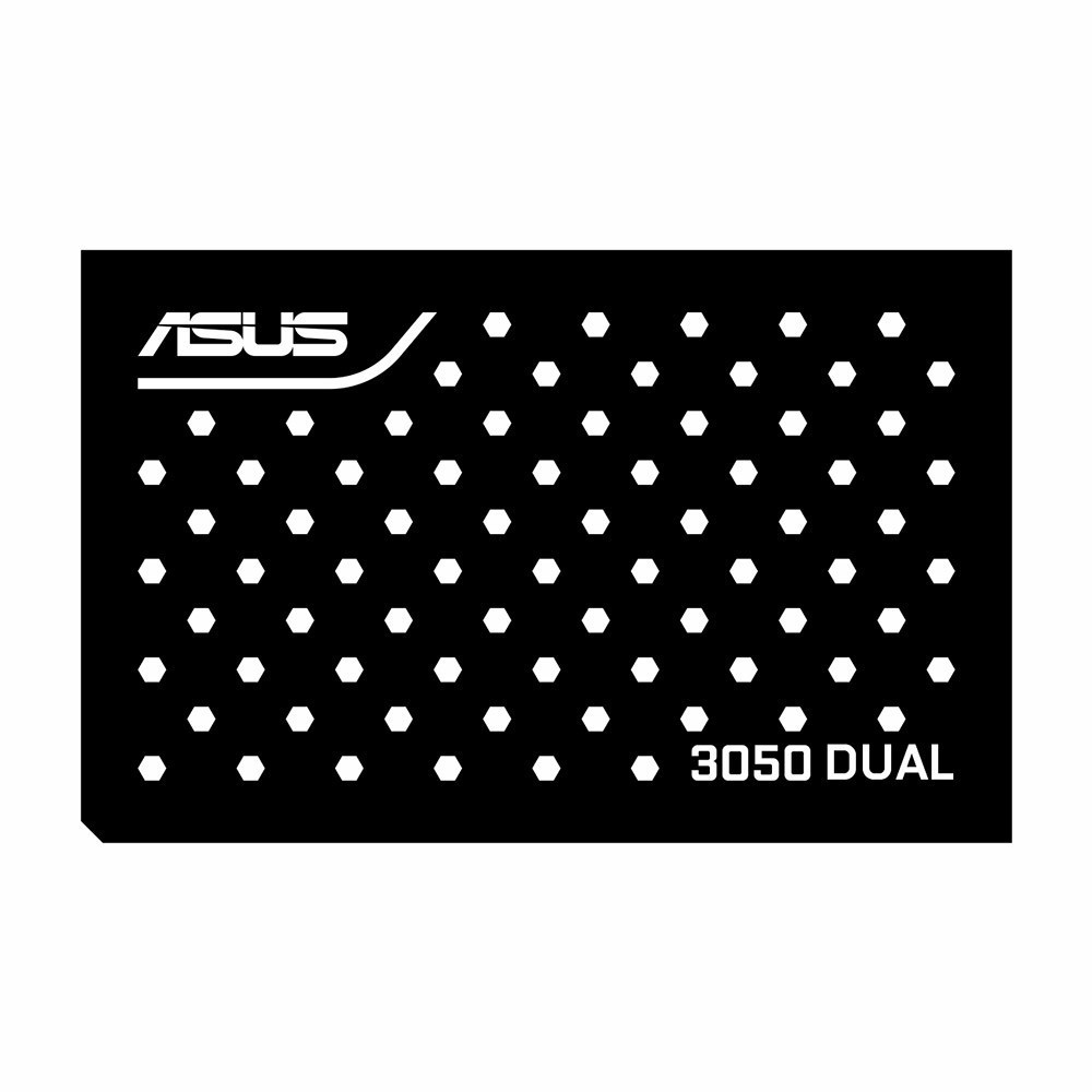 Asus 3050 Dual | Backplate (L2) | ColdZero
