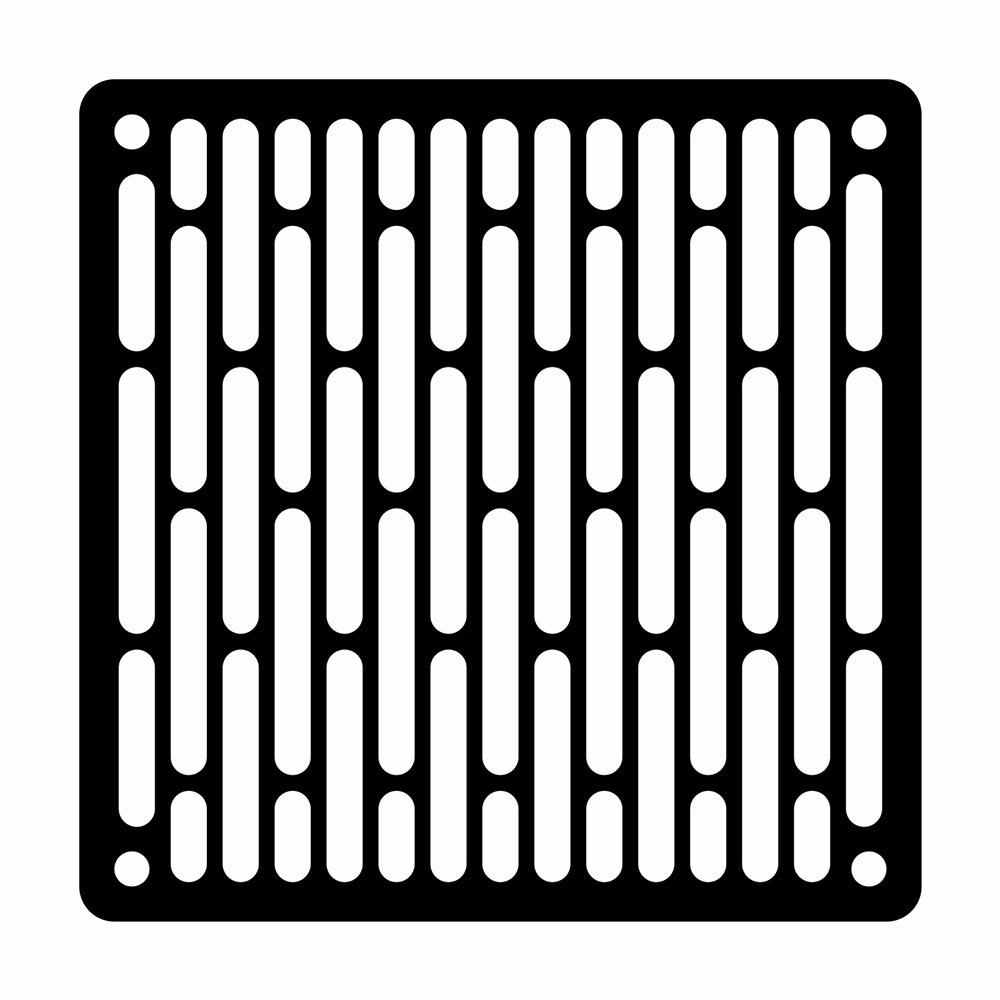 Fan Grill 120mm (Lines)