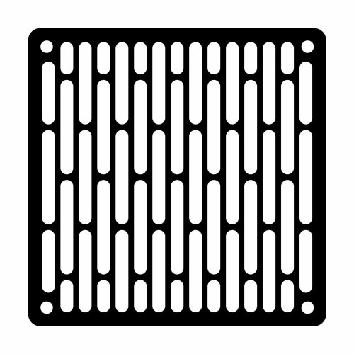 Fan Grill 120mm (Lines)