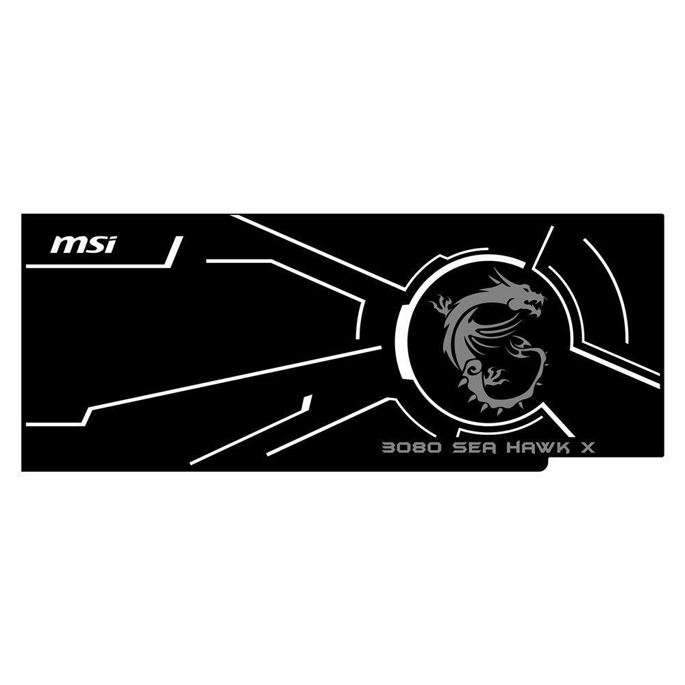 Msi 3080 Sea Hawk X | Backplate (L1) | ColdZero
