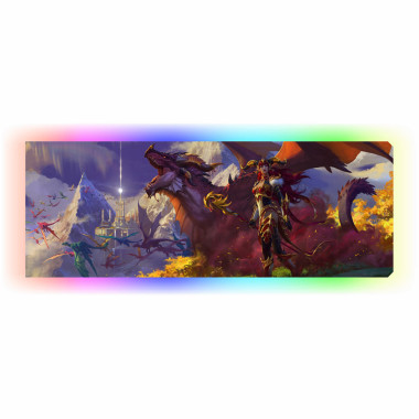 Rgb Gpu Backplate | Wow Dragon Flight | ColdZero
