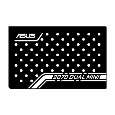Asus 2070 Dual Mini | Backplate (L1) | ColdZero