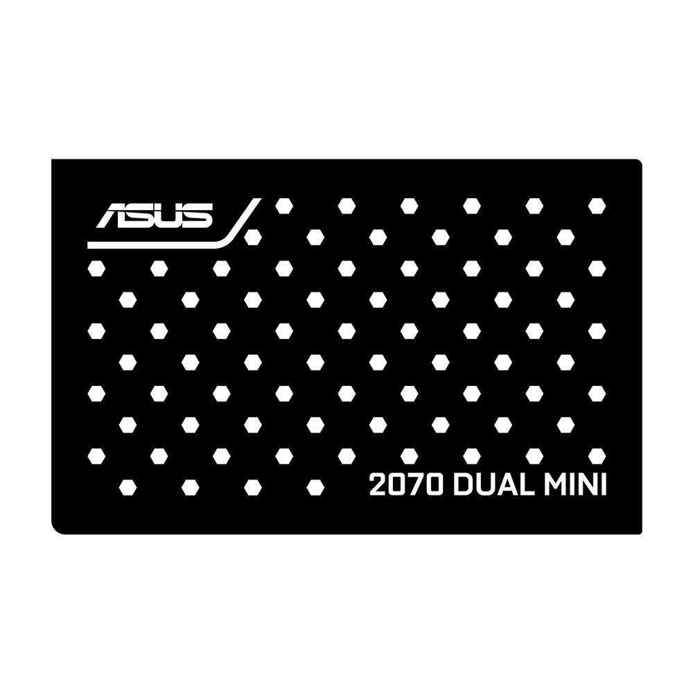 Asus 2070 Dual Mini | Backplate (L2) | ColdZero