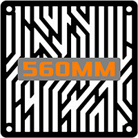 Fan Grills 560mm